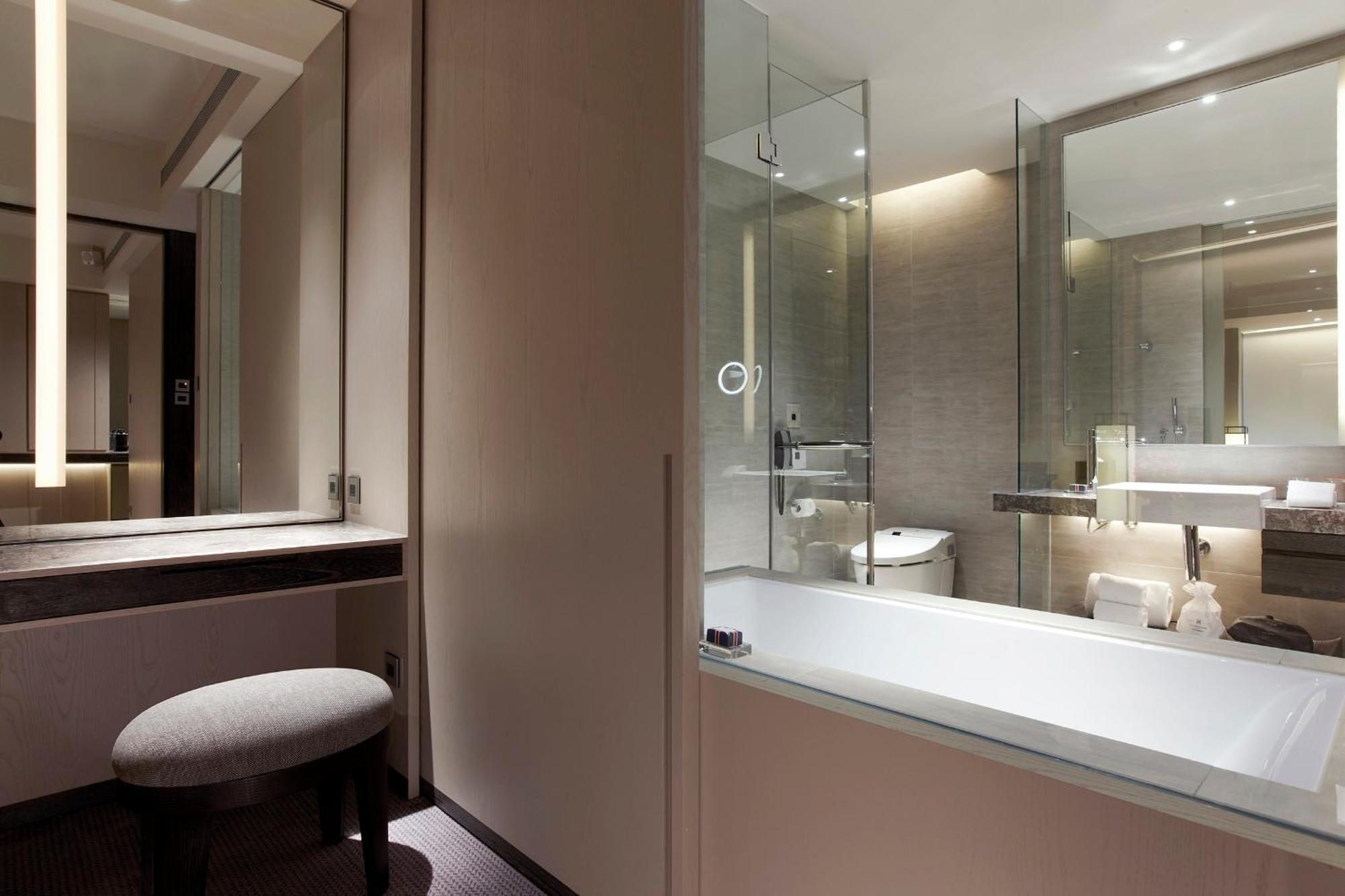 Hotel Humble House Taipei, Curio Collection By Hilton Exterior foto Bathroom