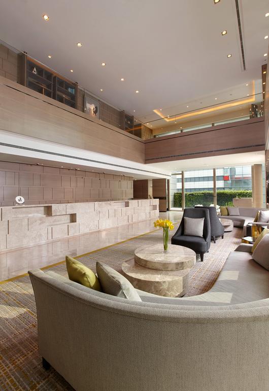 Hotel Humble House Taipei, Curio Collection By Hilton Exterior foto The lobby of the hotel